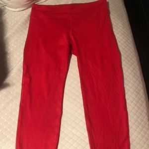 NWT Red Outdoor Voices Tech Sweat 7/8 Legging